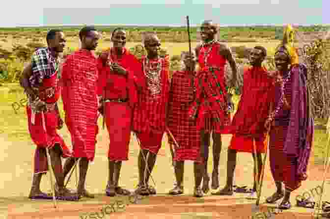 A Group Of Maasai People Gathered Around A Traditional Homestead In Tanzania. Africa In My Heart: A Hunter S Diary
