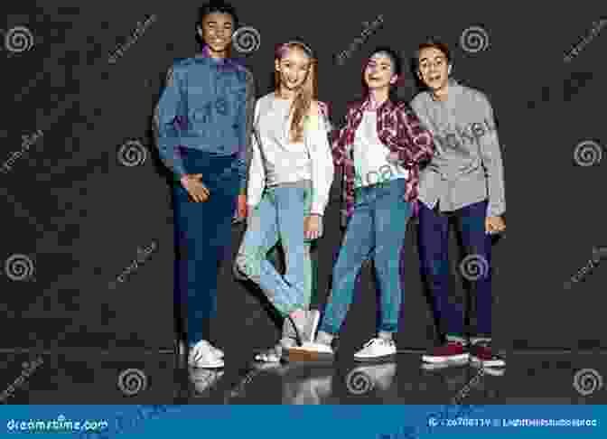 A Group Of Teenagers Standing Together, Looking Thoughtful And Reflective. BECOMING OF AGE SERIES: WORKING TO SAVE MONEY FOR MY FIRST BICYCLE: TRIALS AND TRIBULATIONS OF GROWING UP