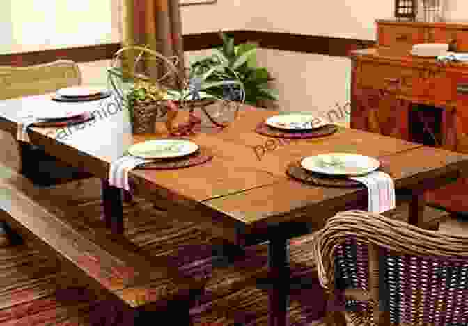 A Wooden Table Set In A Rustic Dining Room, With A Variety Of Fresh Vegetables And Herbs Displayed On It California Food: Discover Delicious Recipes From California: California Style Cooking