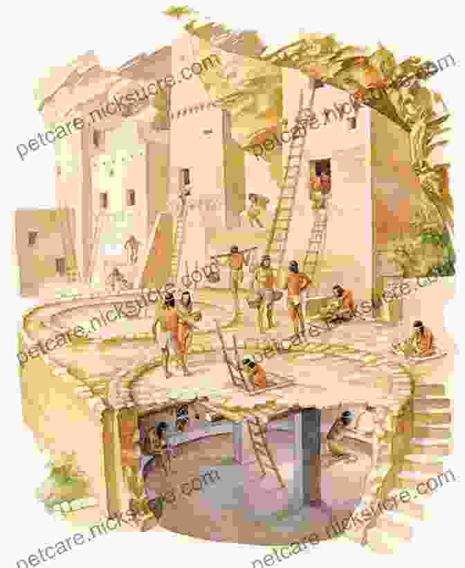 An Illustration Depicting The Anasazi's Sophisticated Water Management Systems, A Testament To Their Ingenuity And Adaptation To The Arid Southwest The Lost World Of The Old Ones: Discoveries In The Ancient Southwest
