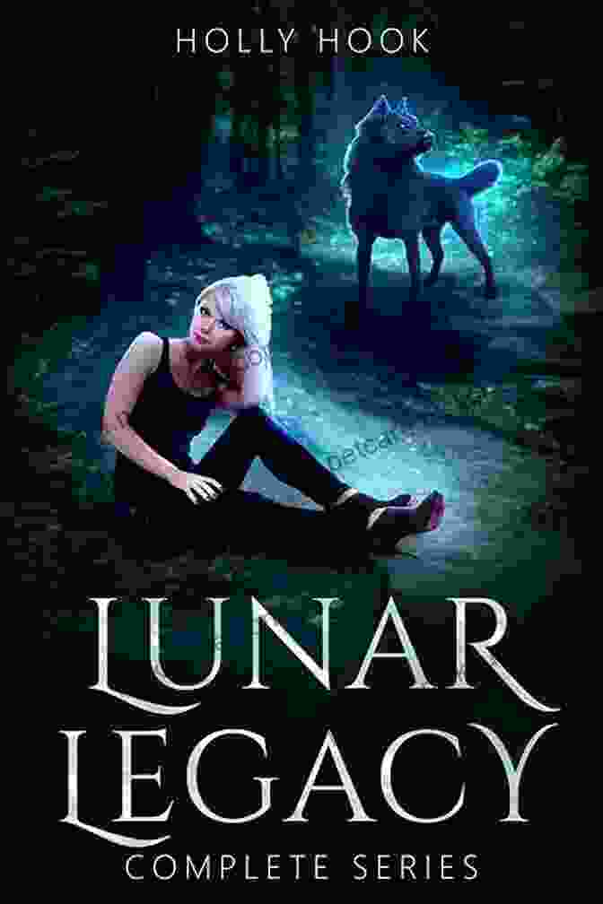 Enthralling Cover Art Of 'The Lunar Legacy Boxset' Featuring A Wolf Against A Celestial Backdrop The Lunar Legacy Boxset (Books 1 7) A Complete YA Wolf Shifter Boxset