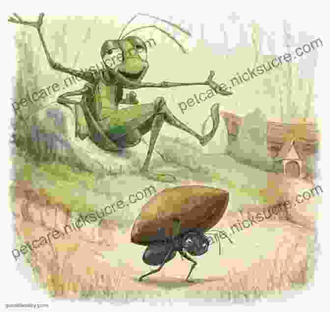 Milo Winter's Illustration Of The Ant And The Grasshopper A Phonetic Aesop: Adapted From: The Aesop For Children With Pictures By Milo Winter