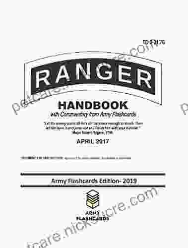 Ranger Handbook: With Commentary From Army Flashcards April 2024 TC 3 21 76: Updated With Commentary And Context